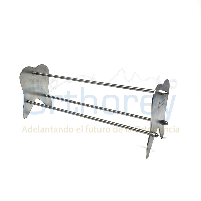 Rack para pinzas metalico